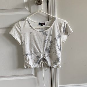 White Crop Top
